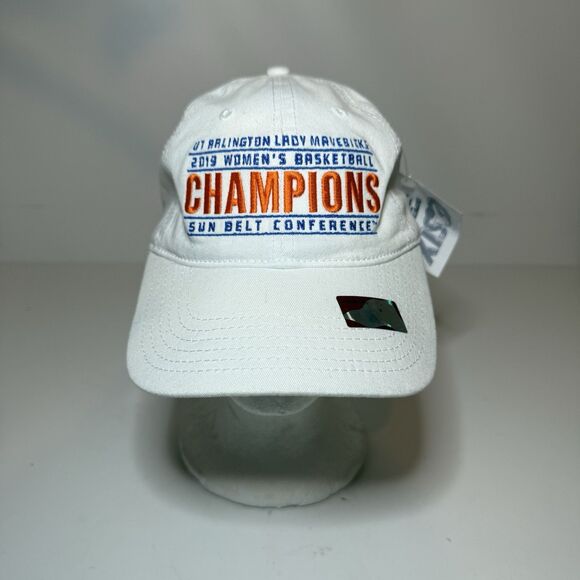 NWT UT ARLINGTON LADY MAVERICKS 2019 Womens Basketball Champions Strap Back Hat - Picture 1 of 6
